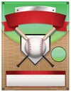 Baseball Tournament Illustration