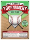 Baseball Tournament Illustration