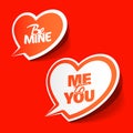 Be Mine and Me to You - enamored bubbles