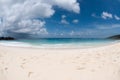 Beach With Storm Clouds
