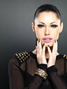 Beautiful Face Of Fashion Woma...