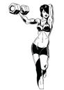 Beautiful Girl Runs
