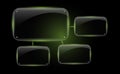 Beautiful glass frame glossy can be used for banner icon template layout website looks so realistic Royalty Free Stock Photo
