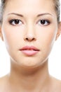 Beauty Asian Female Face