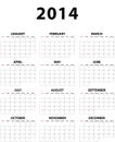 Big Wall Calendar for 2014