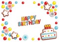 Birthday Candy Background