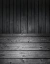 Black And White Wood Background