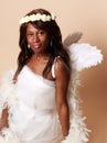 Black woman angel