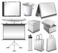Blank Corporate Identity Objec...