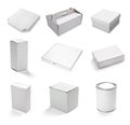 Blank White Box