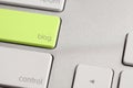 Blog button highlighted on computer keyboard Stock Photography