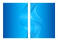 Blue Abstract Background, Fron...