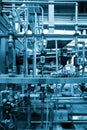 Blue Piping Background