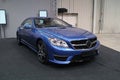 Blue Sports Car, Mercedes CL AMG