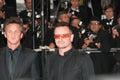 Bono and Sean Penn