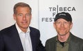 Brian Williams and Ron Howard