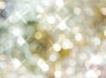 Bright Golden Silver Dot Backg...