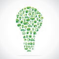 Bulb Is Design With Eco Nature...