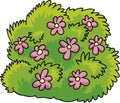 Bush With Flowers
