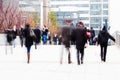 Business People On The Move