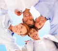 Business People Smiling With H...
