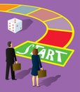 Business People Start