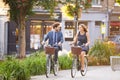 Businesswoman And Businessman ...