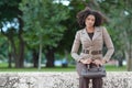 Businesswoman In Nature