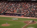 C.J. Wilson throws pitch to Giants Freddy Sanchez