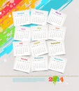 Calendar of 2014 years