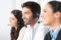 Call center team