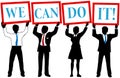 Can Do Business People Team