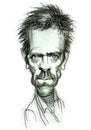 Caricature of Dr. House