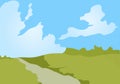 Cartoon Landscape Background