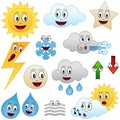 Cartoon Weather Collection