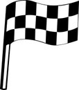 Checkered Racing Flag Vector I...