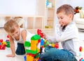 Children Playing On The Floor