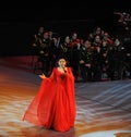 Chinese famous female singer Dong Wenhua-theFamous and classicconcert
