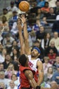 Chris Bosh Guards Rasheed Wallace