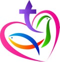 Christian love symbol