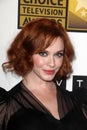 Christina Hendricks at the Second Annual Critics' Choice Television Awards, Beverly Hilton, Beverly Hills, CA 06-18-12