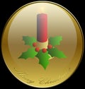Christmas, Candle, Background,...