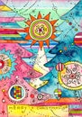 Christmas Card With Decorative...