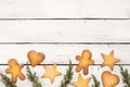 Christmas Cookies Background W...