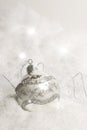 Christmas Ornament In Snow - V...