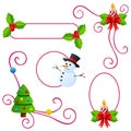 Christmas Or Winter Borders