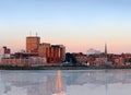 City panorama of Saint John, New Brunswick