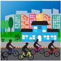 City People Car Street Traf...
