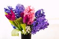 Closeup Of Flowers In Vase