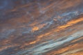Clouds At Sunset